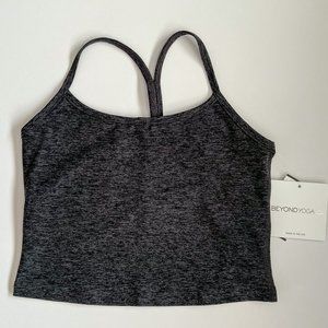BEYOND YOGA Spacedye Slim Racerback Cropped Tank S